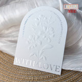 Embossed Gold Cotton Display Cards for Press On Nails (MOQ=50)