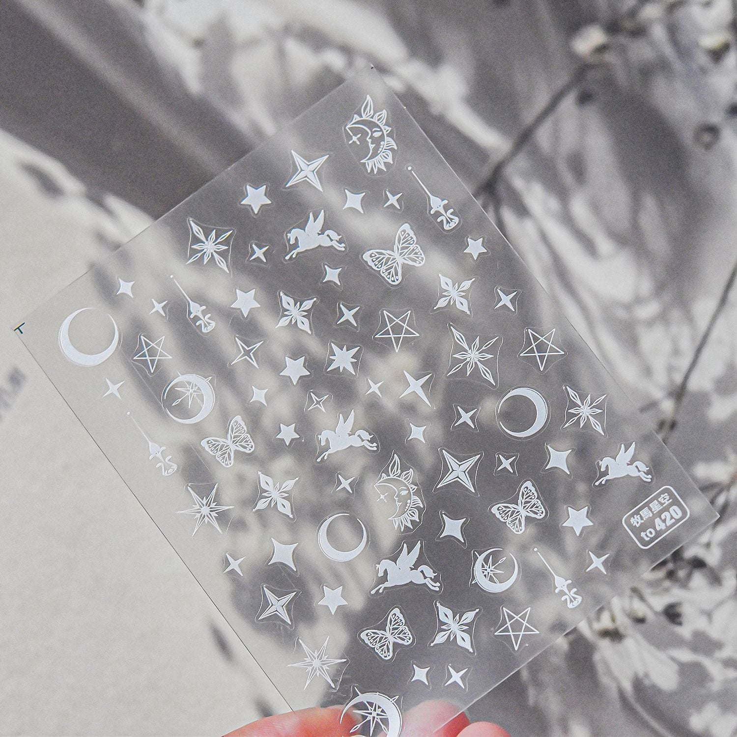365nails: "monogramme M sceau de cire vintage" – Autocollants pour ongles