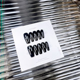 The Essential Solids | Long Coffin ｜Handmade Press-on Nails