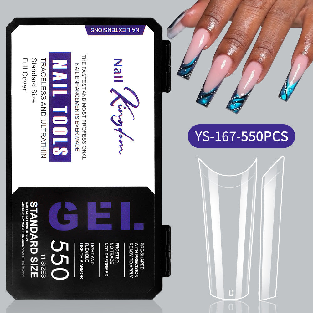Pro Multi-Style Collection: "Gel Nail Tip Assortment" – Gel Nail Tips (550pcs)
