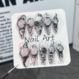 Unhas postiças artesanais Glazed Realm Personalidade Criativa Doce e Descolada Spice Girl Arte de unhas longas ｜365nails