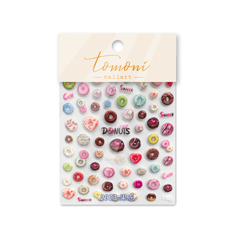 Sweet Candy Collection: "Jelly Treats" – 3D Jelly Nail Sticker