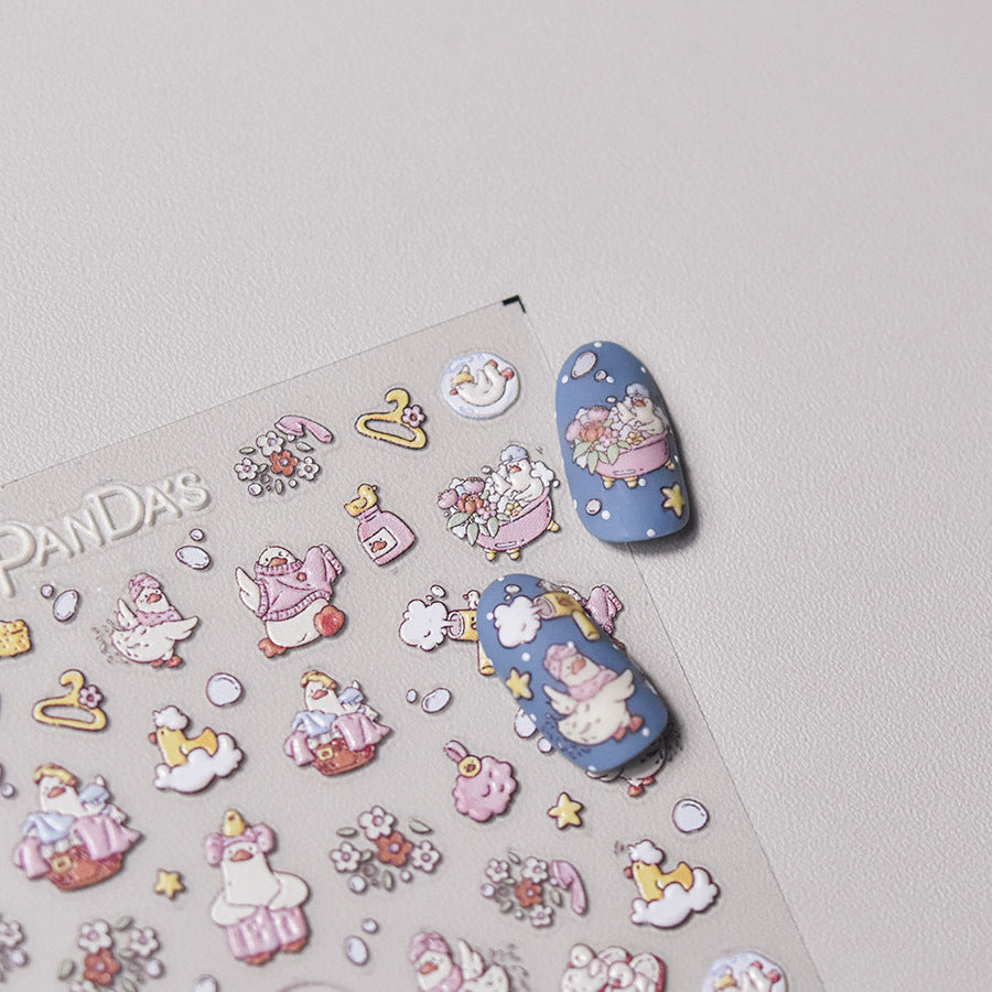 365nails: 可愛交通巡邏 – 美甲貼紙