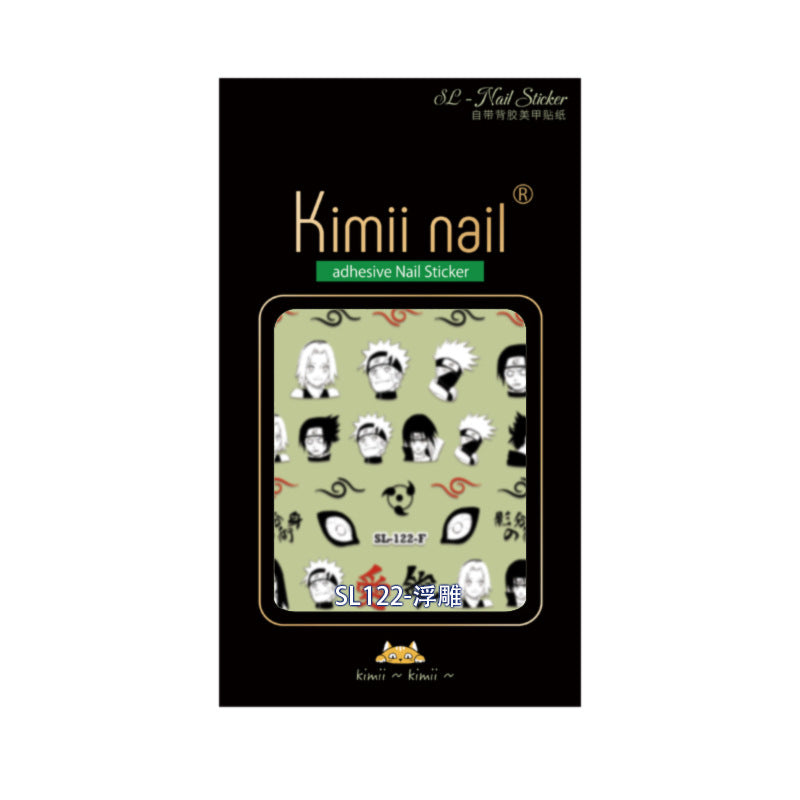 365nails: "Disenchantment Cartoon Character" – nail art stickers