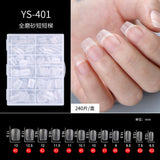 365nails: "Matte Seamless Nail Tips" – Multi-Shape Nail Extensions (YS-101 to YS-176)