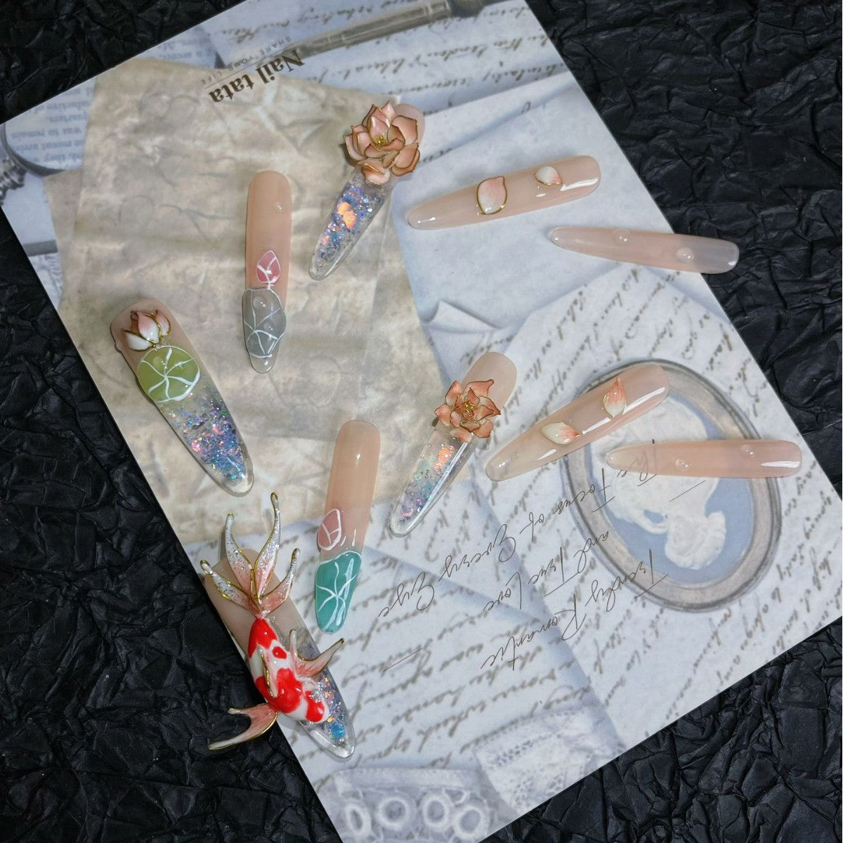 The Art Edit · Lotus & Koi Gleam