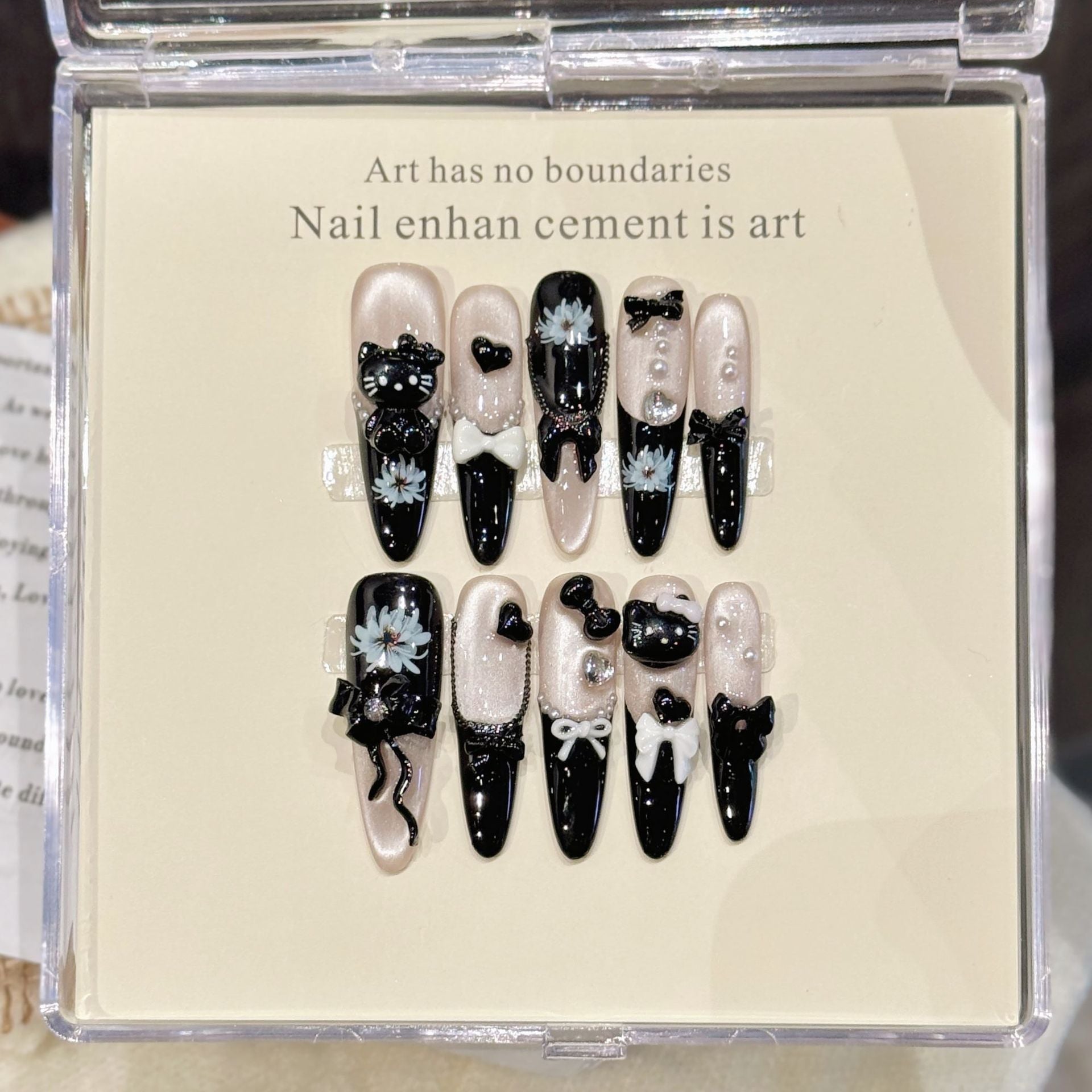Mixed Elegant Short Medium Long Press On Nail Collection