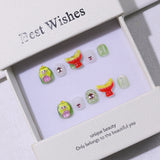 Children's special cute cartoon nail art 3-12 years old girls and children nail art film