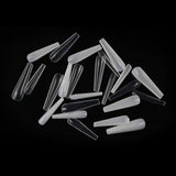 Nail Tips Nail piece Transparent  360 pieces Boxed seamless lengthened fake nail piece C arc full sticker Ballet nail patch manicure