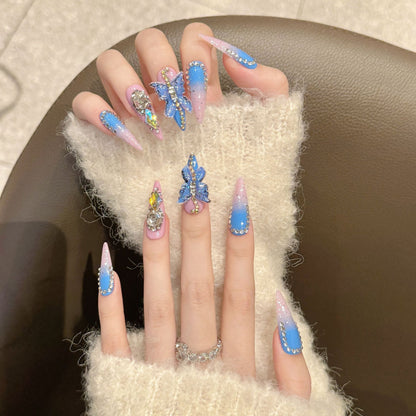 Mine System Long Tip Collection Spice Girls Wear nails Removable Repeated Wear Nails | 365nails