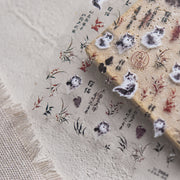 365nails: "Ink Wash Cat" – nail art stickers