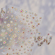 365nails: "Tiny Pastel Floral" – nail art stickers