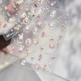 365nails: "Cherry Bunny Sweet Shop" – nail art stickers