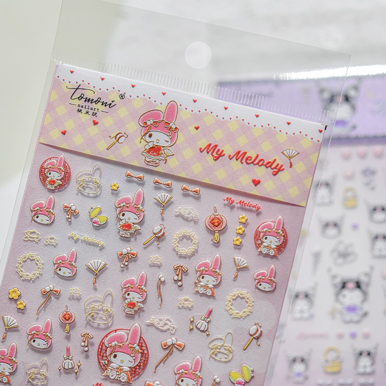 365nails : « Kuromi style japonais » – Autocollants pour ongles
