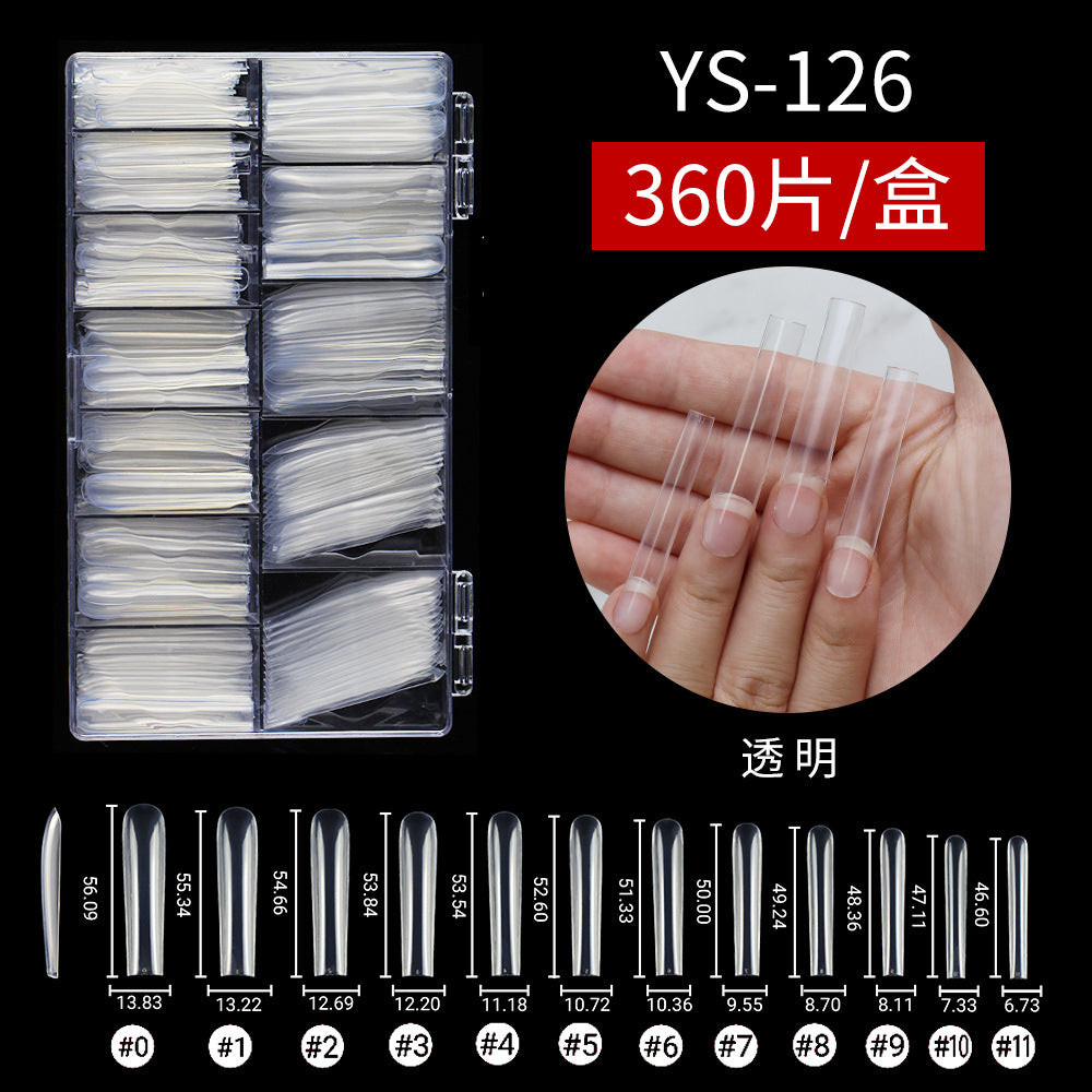 Drama Collection: "XXXXL Tube" – Extra Long XXXL Tube Nail Tips