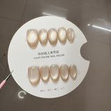 Aurora Shimmer: Handmade Cat Eye Series