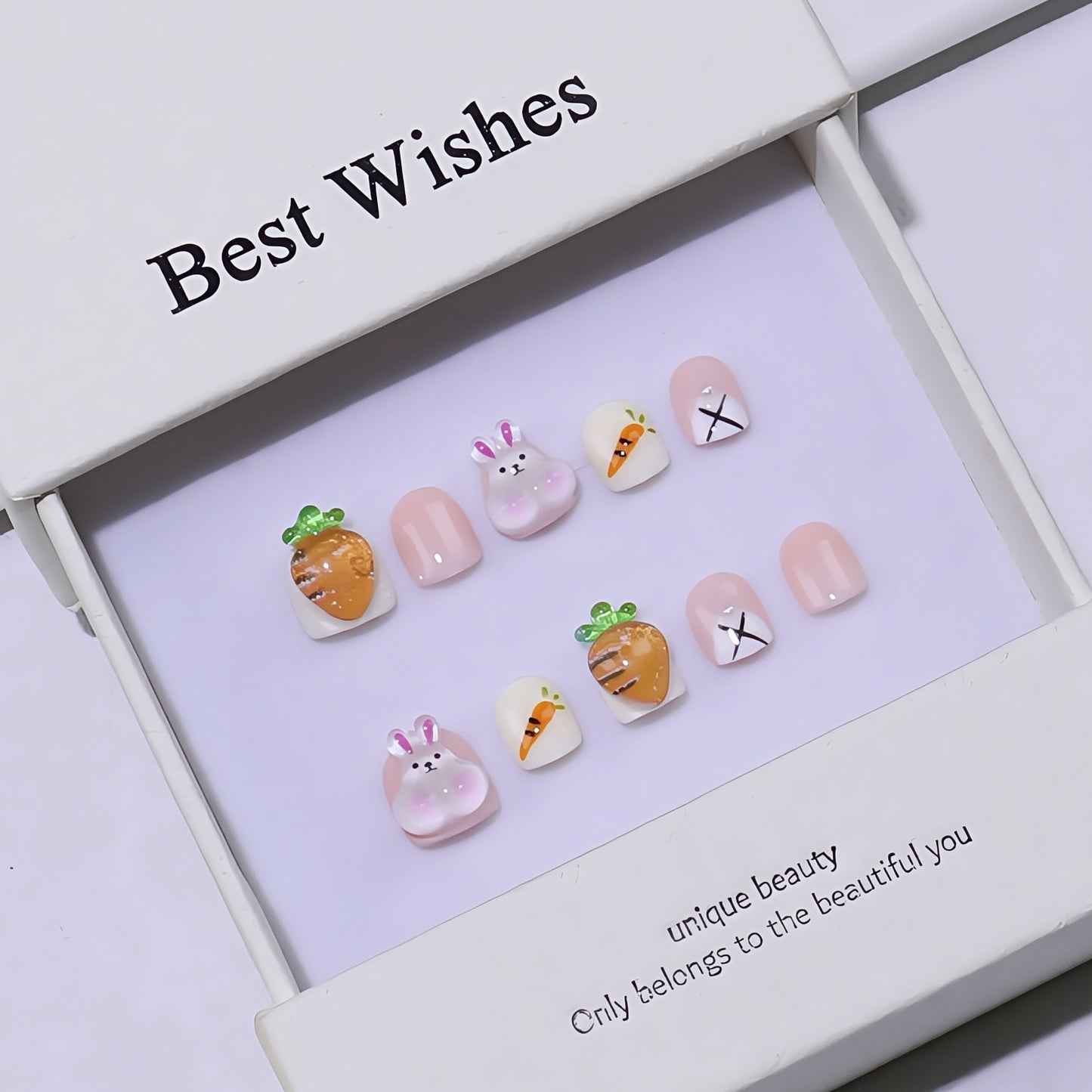 Children's special cute cartoon nail art 3-12 years old girls and children nail art film