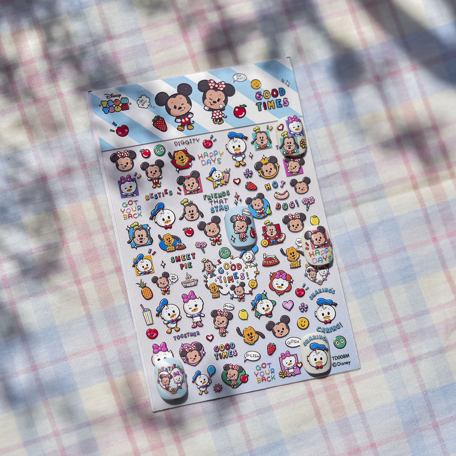 Personagem Chibi da Disney – Conjunto de Destaques Lúdicos em Relevo 5D