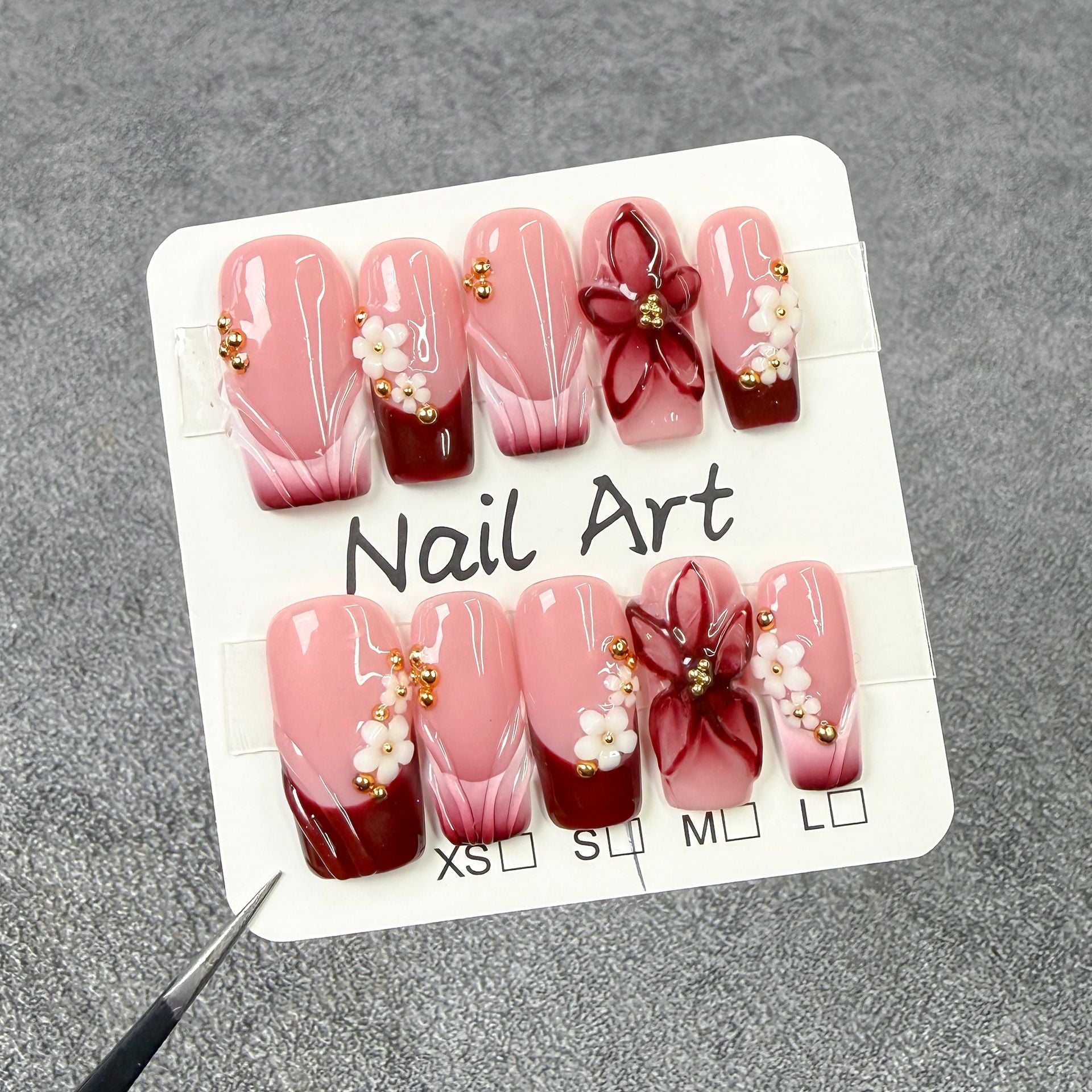 Cherry Dusk Series Press-On Nails