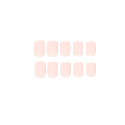 Press on nails wholesale solid color matte rectangular nail  Press on nails piece Finished product Press on nails｜365nails