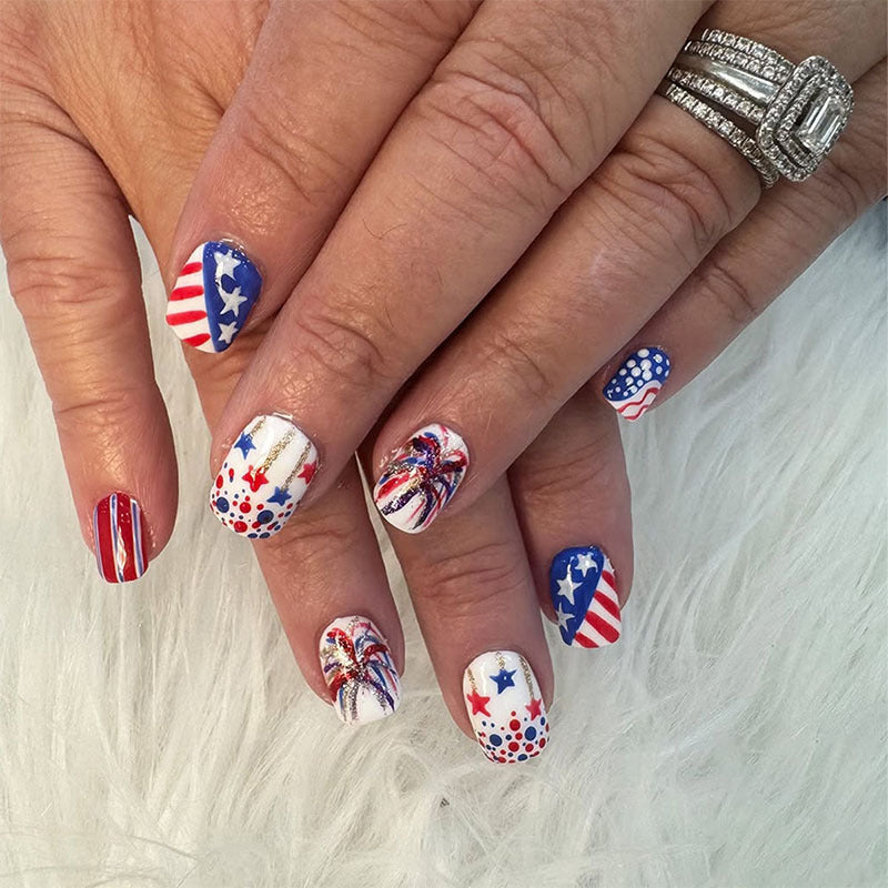 365nails: "Liberty Glimmer"
