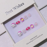 Children's special cute cartoon nail art 3-12 years old girls and children nail art film