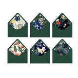 Romantic Blush Pink Envelope With Floral Wax Seal (MOQ=7)