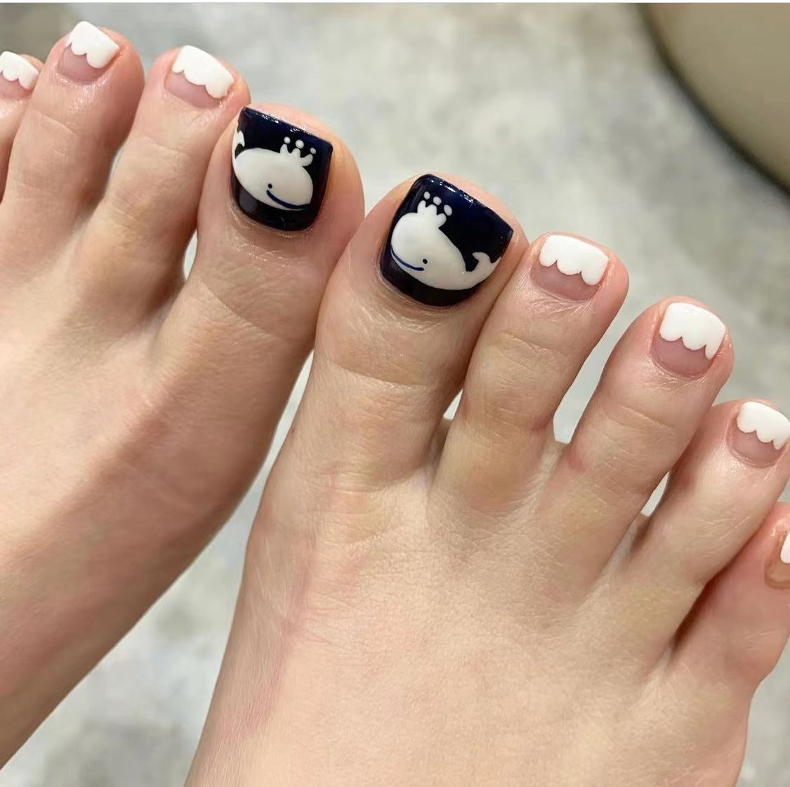 Wear nail manicure toenail patch wholesale collection toenail removable  fake nail false nails｜365nails