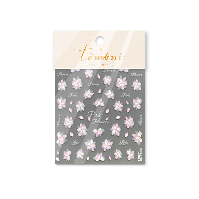 365nails: "pastel spring sakura" – Nail Art Stickers