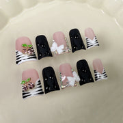 Monochrome Muse Series Press-On Nails
