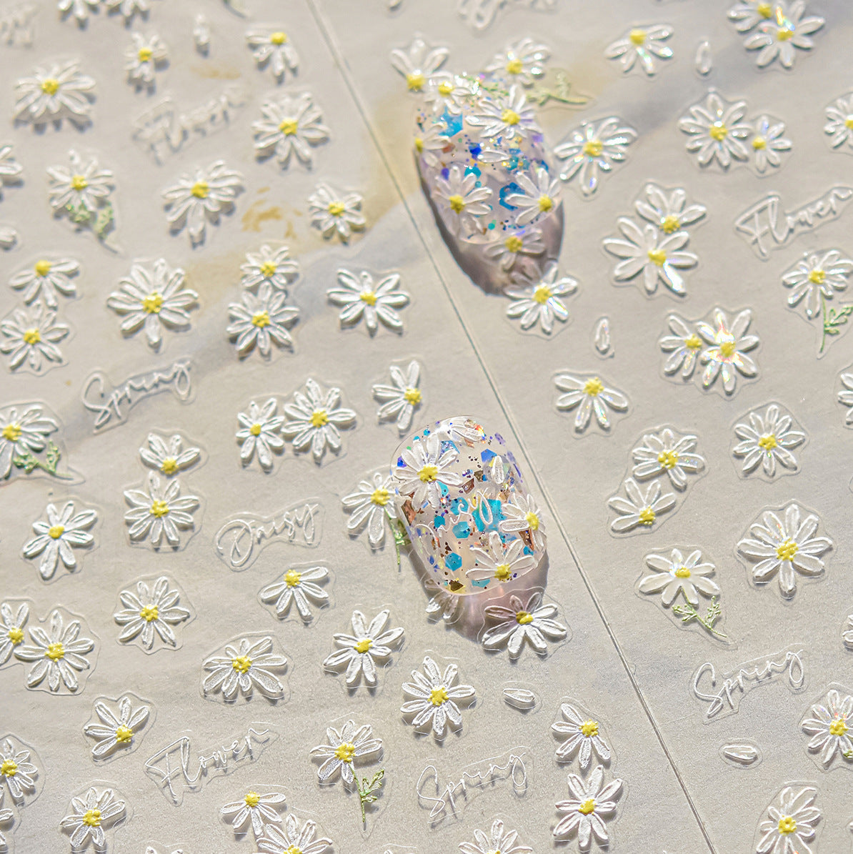 365nails: "Colorful Mini Floral" – nail art stickers