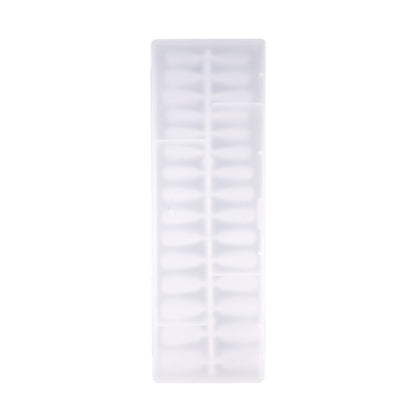 Nail Tips 240 pieces of special nail pads for nail salons, boxed full-size trapezoidal full stickers, folded without marks, and frosted fake nails wholesale.