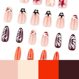 Sweet Cool Y2K Short Almond Removable press-on nails