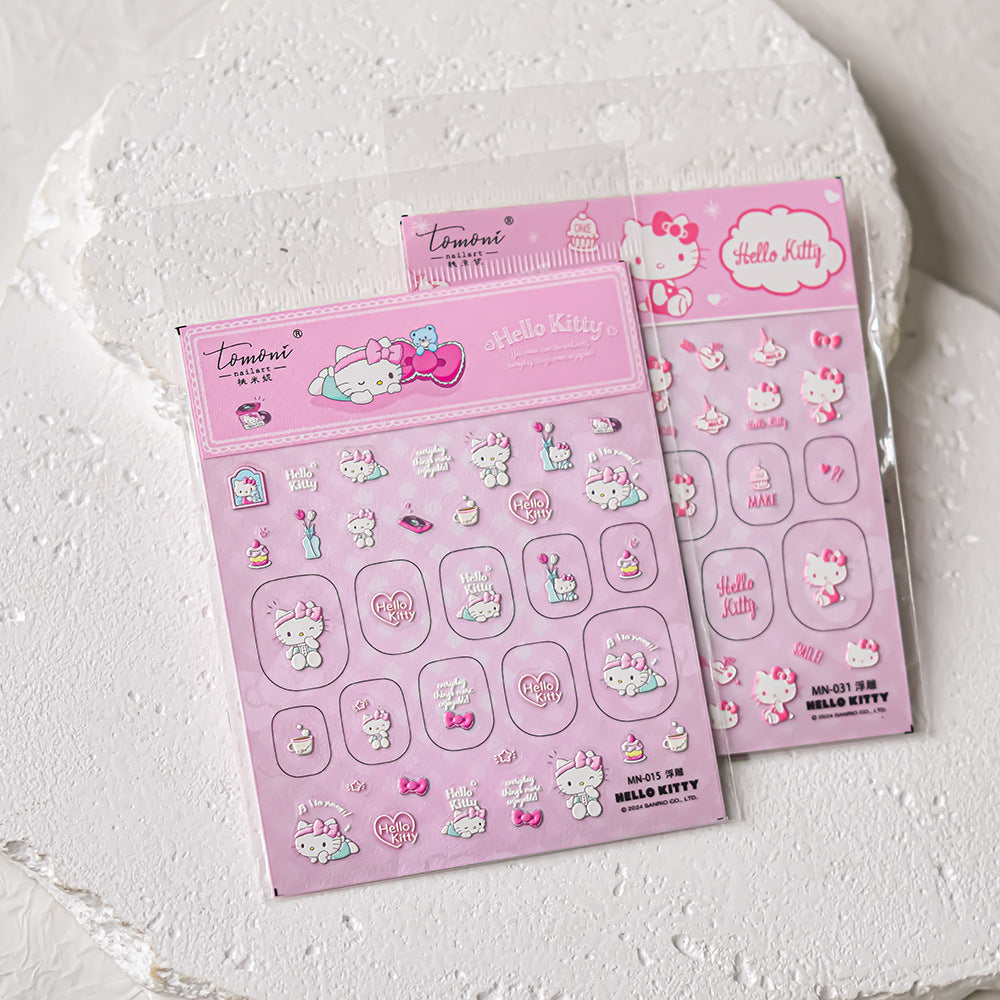 365nails: "Hello Kitty Kawaii" – Nail Art Stickers