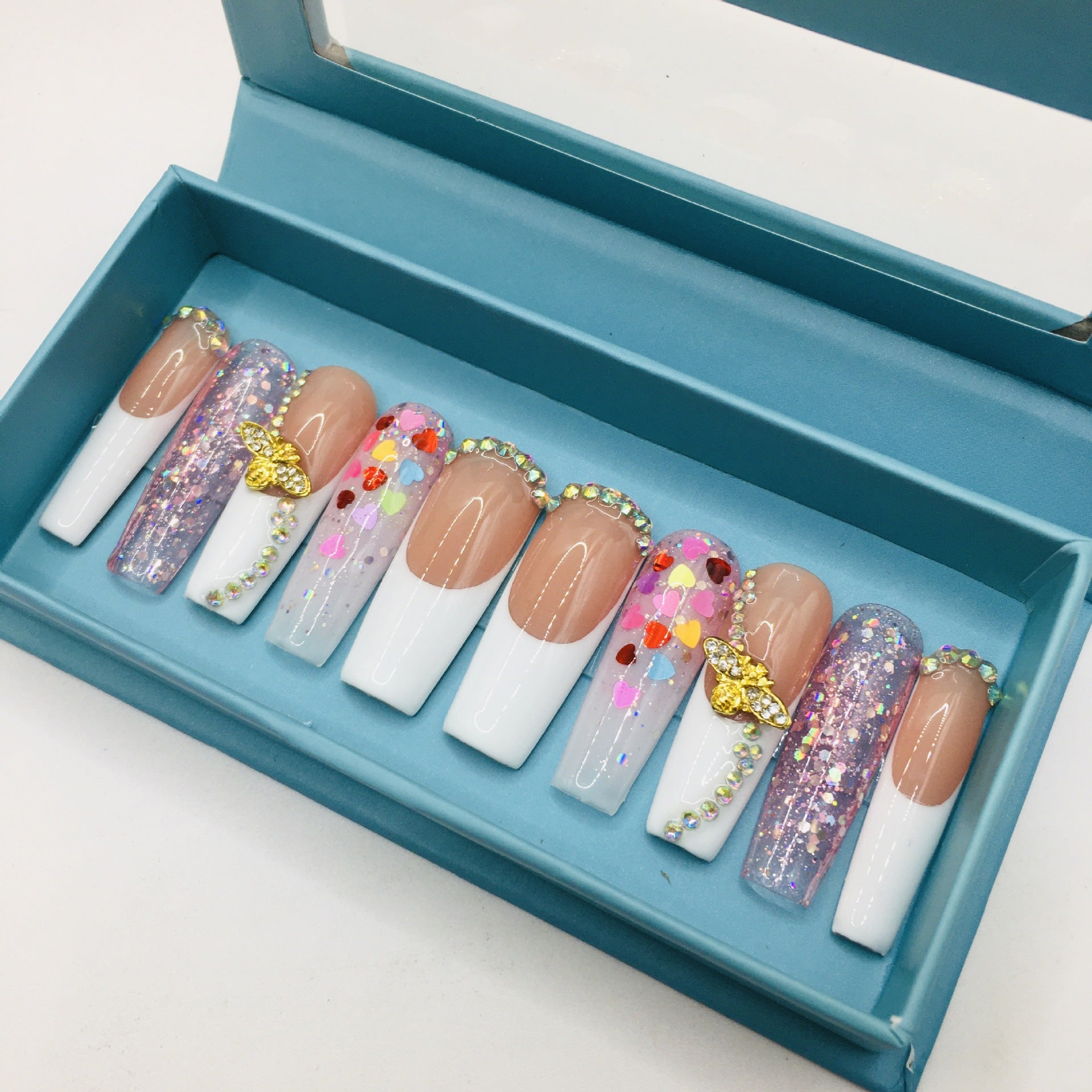 Magnetic Press On Nail Storage Gift Box (MOQ=5)
