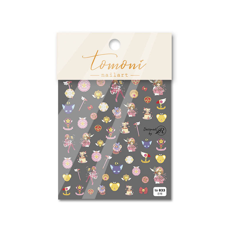 365nails: "Magical Sakura Girl" – nail art stickers