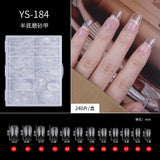 365nails: "Matte Seamless Nail Tips" – Multi-Shape Nail Extensions (YS-101 to YS-176)