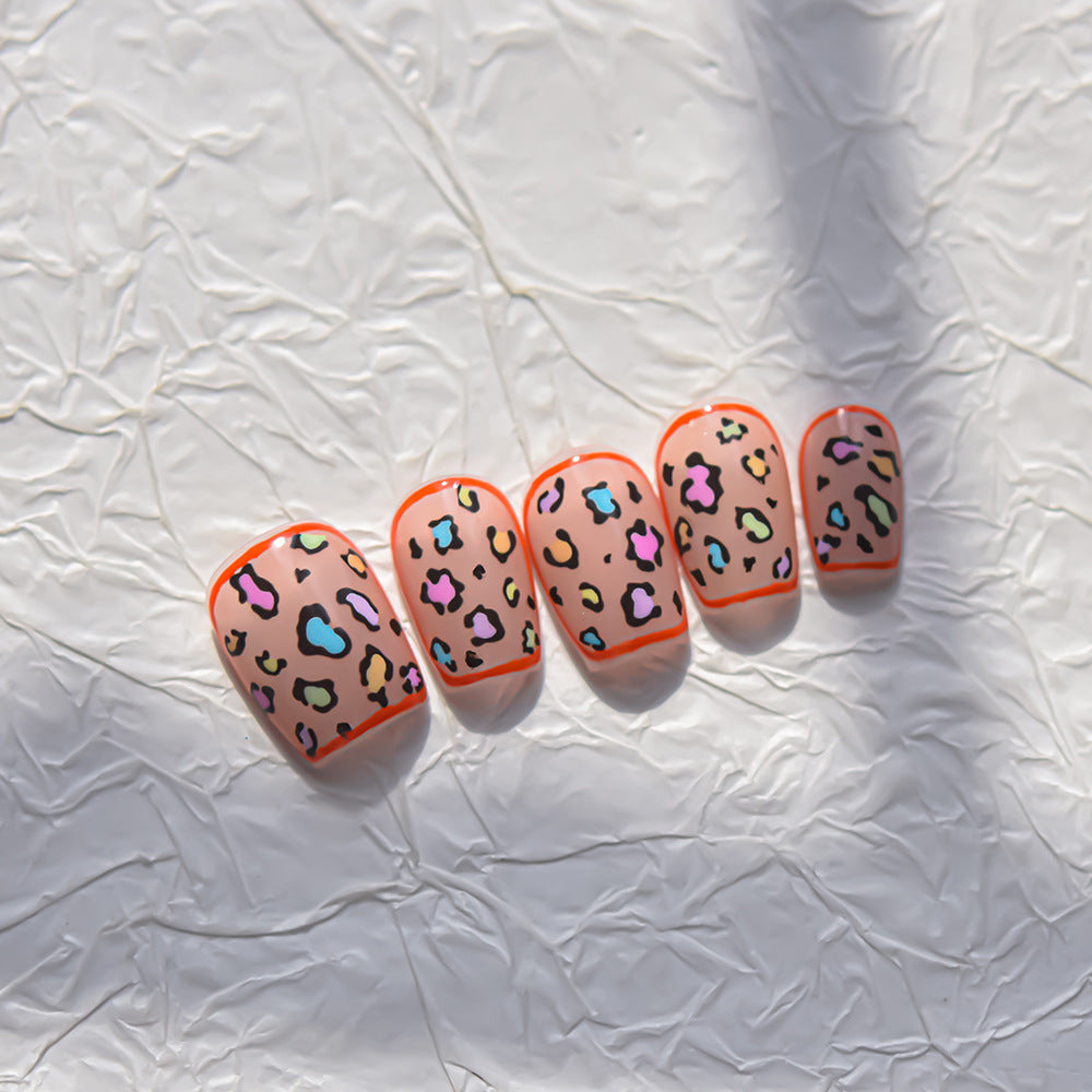 365nails: "Neon Leopard Print" – Nail Art Stickers