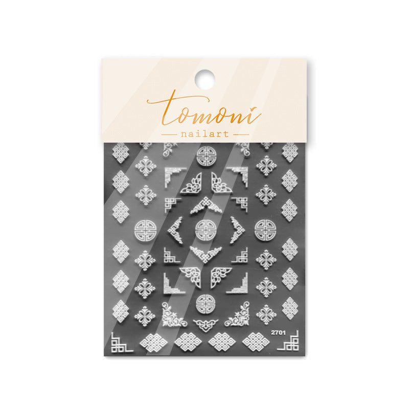 365nails: "Chinese Traditional Pattern" – nail art stickers