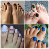 Nail Tips New toenail slices 600 pieces in a bag, transparent short toenail slices, all pasted with light and thin toenail nail slices