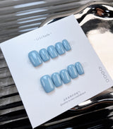 The Essential Solids | Short Medium Square | Handmade Press-on Nails