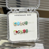 Sweet Cartoon Candy Kids Press On Nails Assorted Set