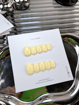 The Essential Solids | Short Round Cute | Handmade Press-on Nails