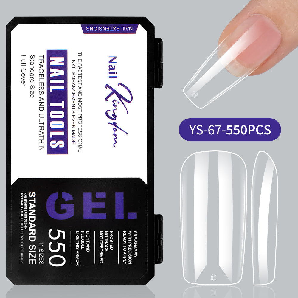 Pro Multi-Style Collection: "Gel Nail Tip Assortment" – Gel Nail Tips (550pcs)