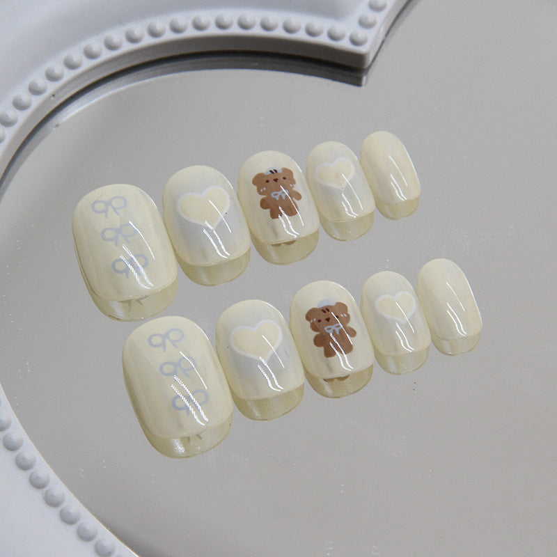 Lazo de amor para uñas infantiles, 24 piezas | 365nails