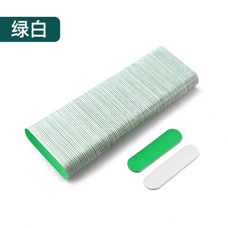 Colorful Double-Sided Nail Files | Multiple Grit Options | Customizable with Logo (MOQ=100)