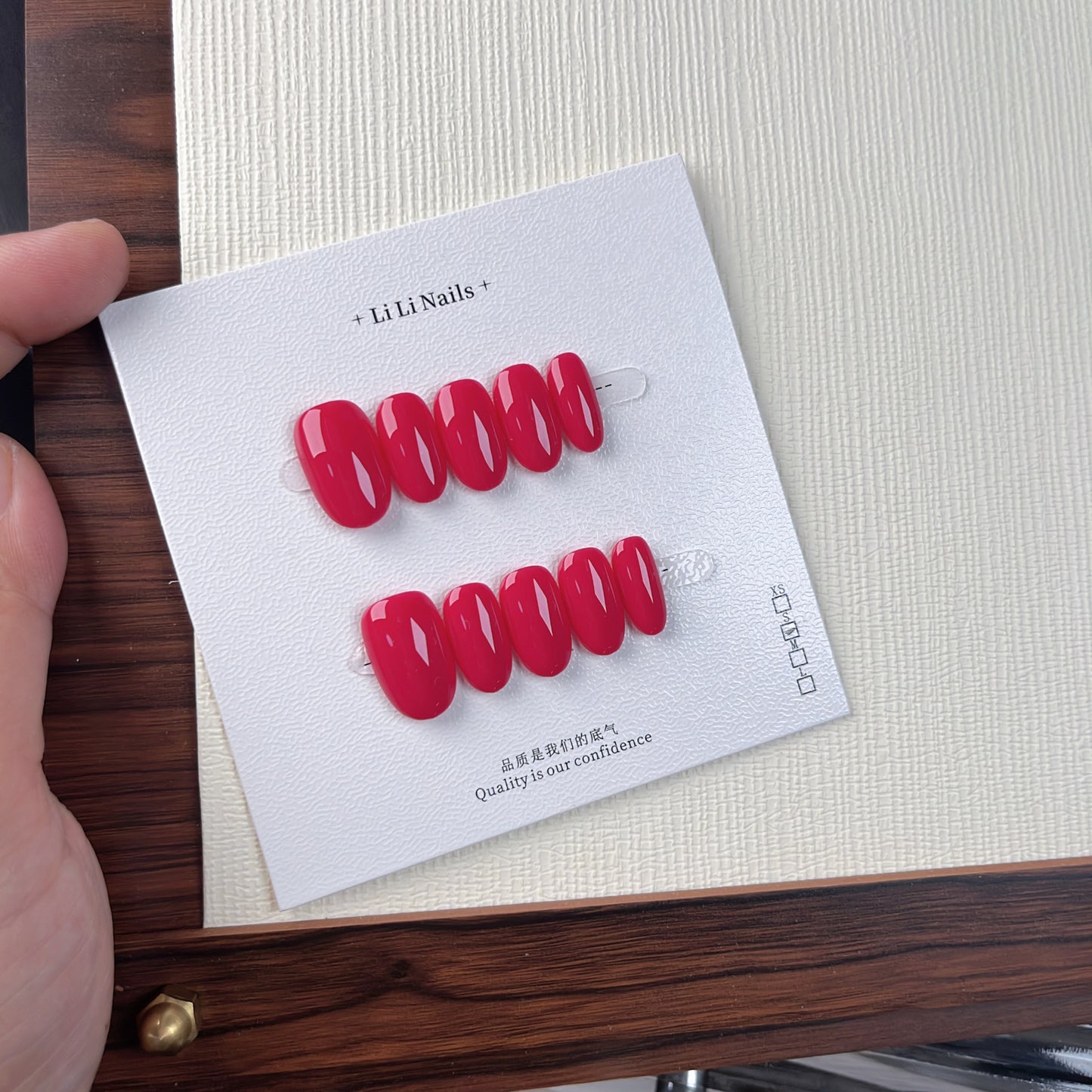 The Essential Solids | Short Round｜Handmade Press-on Nails