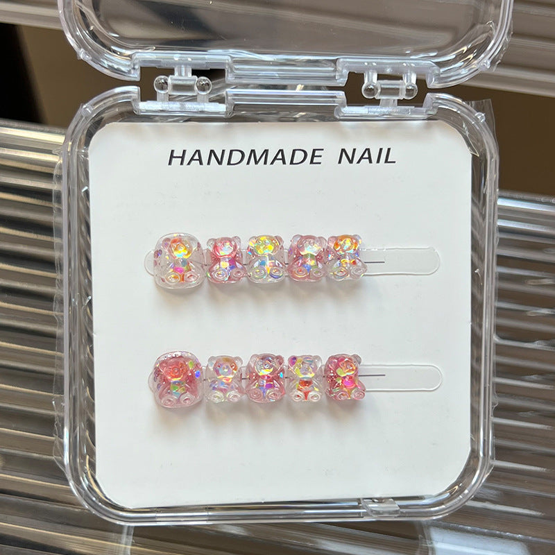 Cute Cartoon Kids Press On Nails Collection