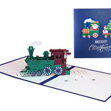 New creative three-dimensional greeting card Christmas gingerbread house ornament holiday greeting card