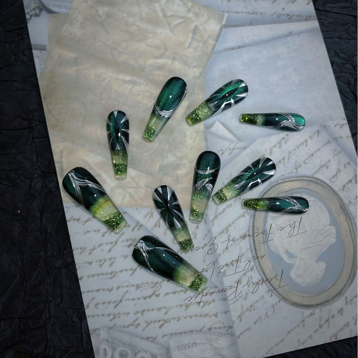 The Art Edit · Emerald Shadow Fade